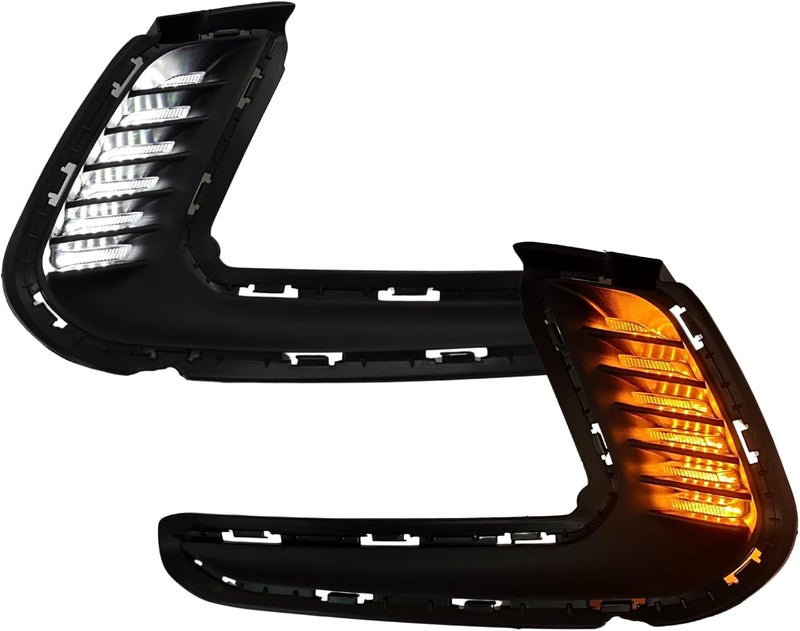 WILD BEAR LED Fog Lights with DRL Compatible with 2016 2017 2018 Hyundai Elantra Daytime Running Light with Turn Signal Dual Functions - Image 5